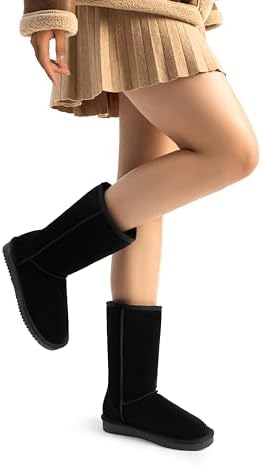 DREAM PAIRS Women's High-top Winter Warm Snow Boots