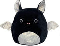 Squishmallow Official Kellytoy Halloween Squishy Soft Plush Toy Animals (Emily Bat (Silver Belly), 16 Inch)