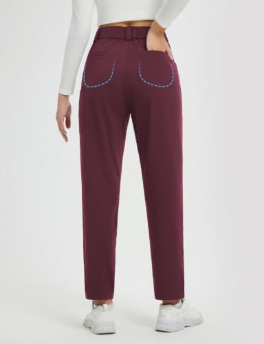 baleaf Womens Fleece Lined Pants with 5 Pockets Thermal Cold Gear