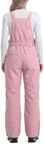 DAFENGEA Women's Ski Snow Bibs Adjustable Straps Overalls