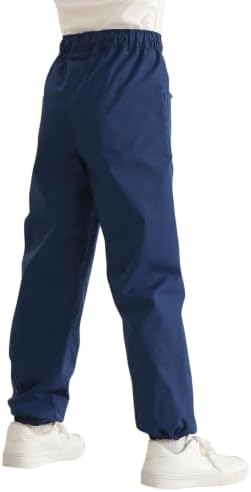 QBK Toddler Snow Pants Fleece Lined Waterproof Ski Pants for Boys & Girls