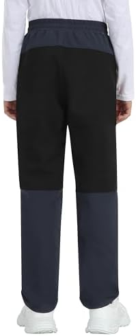 MoFiz Boys Snow Ski Pants Fleece Waterproof Winter Outdoor Hiking Pants