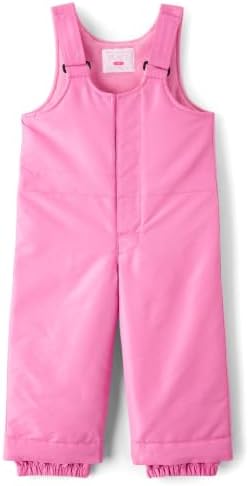 The Children's Place,Baby Girls,and Toddler Snow Bib Overall Ski Pants,Perfect Pink,2T