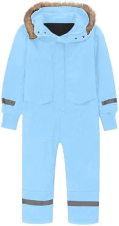 Snow Suit for Kids Boys Girls One Piece Winter Toddler Snowsuit