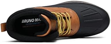 Bruno Marc Men's Insulated Waterproof Snow Boots