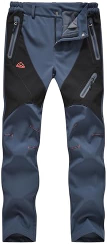 Rdruko Women's Snow Pants Waterproof Insulated Fleece Thermal Ski Hiking Snowboard Pants