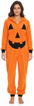 Just Love Women's Adult Onesie Skeleton Halloween Costume with Hood