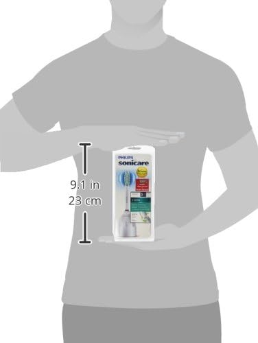 Philips Sonicare Genuine E-Series Replacement Toothbrush Heads, 3 Brush Heads, White, HX7023/64