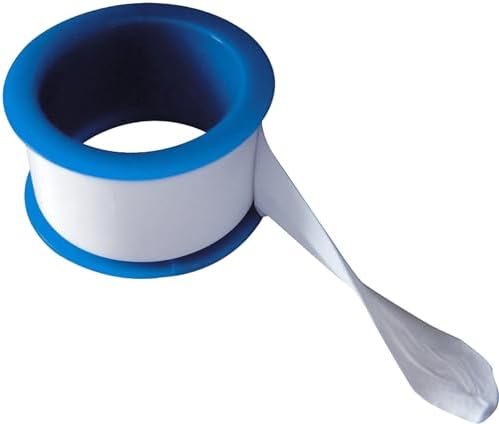 Thread Seal Tape 60" Thread Roll Bulk | White | Pipe Repair Sealing and Plumbing Installation Wrap (25)