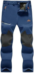 MAGCOMSEN Men's Snow Ski Winter Pants Waterproof Hiking Fleece Lined Pants