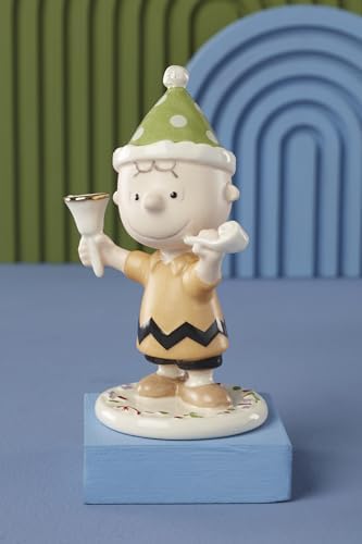 Lenox 866598 Peanuts 5-Piece Happy New Year Figurine Set by, Decorations, Indoor Decor, Collectible Figures