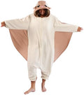 Funziez! Adult Onesie Halloween Costume Animal Dinosaur Shark Unisex Plush One Piece Cosplay Suit for Adults, Men and Women