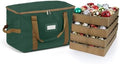 Covermates Adjustable Ornament Storage Bag, 19.25"W x 13"D x 12.5"H, Green