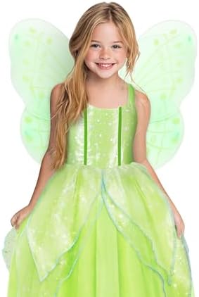 Light Up Fairy Princess Costume for 3-9YGirls Halloween Dress up