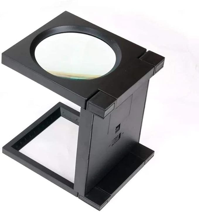 Magnifier Desktop Printing Identifying The Portable Desktop Magnifier with LED Folded Textile Tape Messages Coin Scale Magnifier with LED Light Interesting