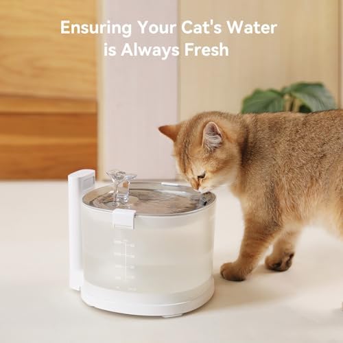 Cheerble Pumpless Pet Water Elfin Fountain E1/E1+/D1/D1PRO Replacement Filter-8-Pack