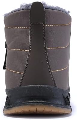 Jakcuz Women Snow Boots Water-resistant Side Zipper