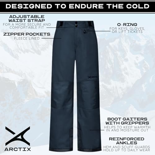 Arctix Kids Snow Pants with Reinforced Knees and Seat