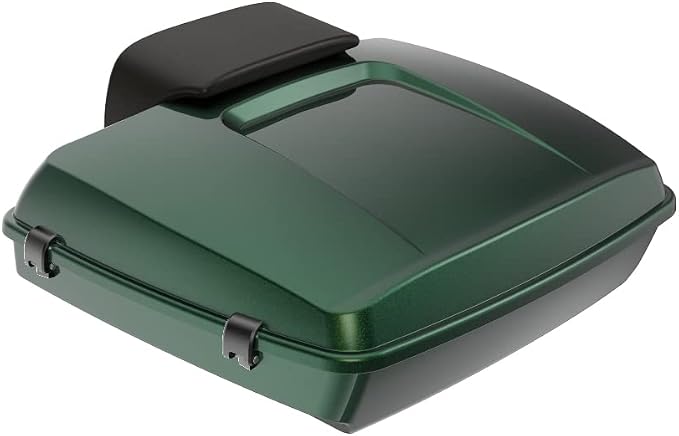 Advanblack Road Glide Tour Trunk Pack Hard Candy Chameleon Razor Tour Trunk Pack Backrest Pad for '97-'25 Harley Touring Road King Street Glide Electra Glide CVO models