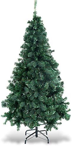 COSTWAY 5Ft Artificial PVC Christmas Tree W/Stand Holiday Season Indoor Outdoor Green