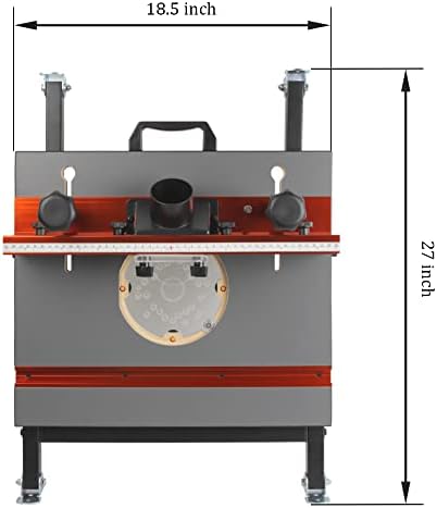 O’SKOOL Foldable Benchtop Trim Router Table with Adjustable Stand