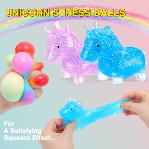 20Pack Stress Balls, Squishy Balls, Squeeze Balls for Adults