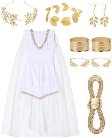 Greek Goddess Costume for Women Cosplay Halloween Party
