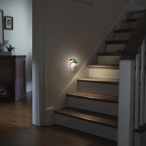 L LOHAS LED Christmas Night Lights Plug into Wall, 5000K Daylight
