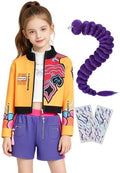 Pop Star Costume Kids Girls Fantasy Stage Outfit Halloween Costumes Set
