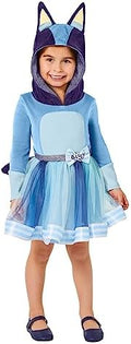 Spirit Halloween Bluey Toddler Girls Costume | Officially Licensed | Theatrical Halloween Outfit