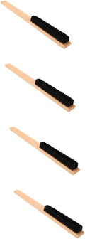 Ipetboom 4pcs Bristle Coat Brush Handle for Garment and Bedding Cleaning for Removing Lint Hair and Stains from Clothes and Shoes