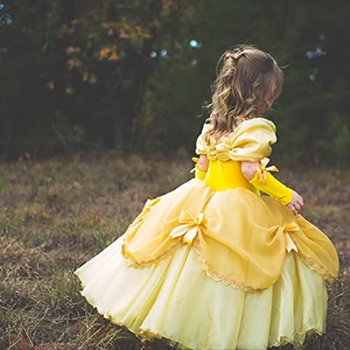 Girls Cinderella Costumes Halloween Princess Dress Up Fancy Birthday Party Ball Gown