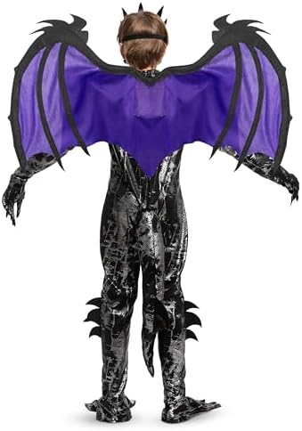 Spooktacular Creations Halloween Kid Dragon Costume, Boys Dragon Wings, Tail and Mask Set for Halloween Dress Up