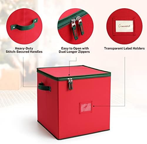 MaidMAX Ornament Storage Box, Christmas Ornament Storage, Ornament Storage