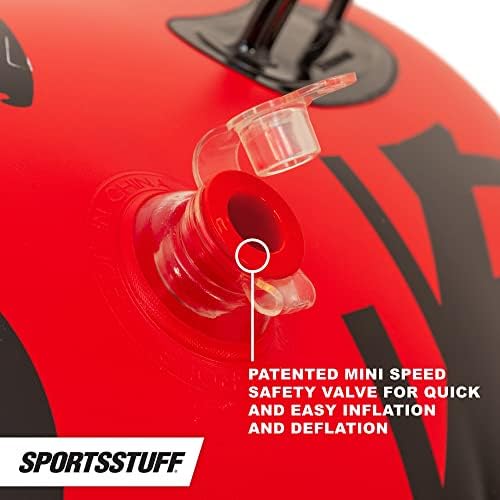 Sportsstuff Inflatable Snow Sled with Handles - 48" Single/78 Double - Snow Sleds for Kids - Multiple Sizes & Designs