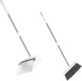 Ipetboom 1set Broom Dustpan Set Long Handle Broom Dustpan Floor Cleaning Tool Hair Cleaning Home Device
