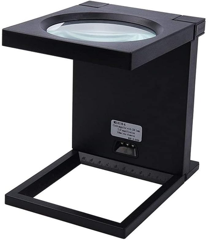 Magnifier Desktop Printing Identifying The Portable Desktop Magnifier with LED Folded Textile Tape Messages Coin Scale Magnifier with LED Light Interesting