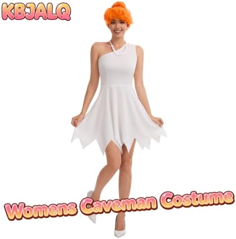 Womens Caveman Costume, for Halloween and Family Parties