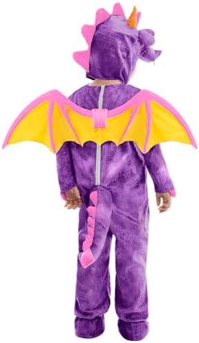 Spooktacular Creations Halloween Toddler Dragon Costume, Dinosaur Costume kids with Wings for Baby Halloween Dress Up Party