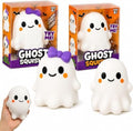 Halloween Ghost Squishy Large Soft Slow Rising Squeeze Fidget Male Female Styles 2026 Cute Ghost Squeeze, Halloween Stress Relief，2pcs