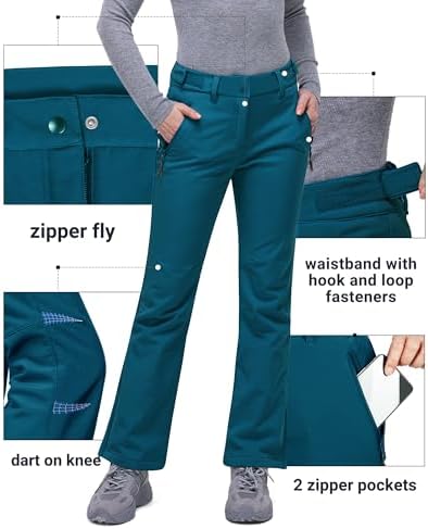 33,000ft Women's Snow Pants Ski Insulated Snowboard Winter Waterproof Warm