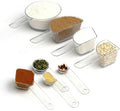 Visual Measuring Cups + Spoons Combo Pack – Easy-Read, Fraction Shaped Measuring Cups & Spoons – Clear, Shatterproof and Dishwasher Safe, Made in USA