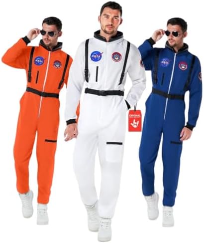 Morph, Astronaut Costume Men, Space Suit, Halloween Costumes for Men