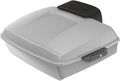 Advanblack Road Glide Tour Trunk Pack Billiard Gray Chopped Tour Trunk Pack Backrest Pad for '97-'25 Harley Touring Road King Street Glide Electra Glide CVO models