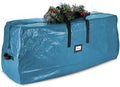 Hearth & Harbor 9 ft Christmas Tree Storage Bag - Artificial Christmas Tree Bag with Reinforced Handles, Dual Zipper, Wide Opening - Large Storage Container for Trees and Decorations