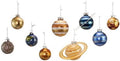 Kurt Adler 50-70MM Noble Gems Planet Solar System 9-Piece Set