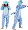 Funziez! Slim Fit Adult Onesie - Animal Costume - Plush Unisex Halloween One Piece Cosplay Suit for Women and Men