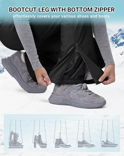 33,000ft Women's Snow Pants Ski Insulated Snowboard Winter Waterproof Warm