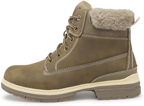 COTTIMO Womens Snow Hiking Winter Boots Casual Fur Lined Fashion Boots