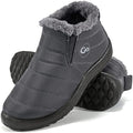 Alicegana Snow Boots for Women Winter: Warm Fur Lined Ankle Booties Comfortable Waterproof Slip On Lightweight Womens Boots